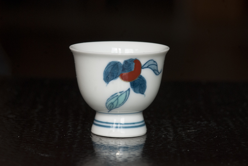 Nabeshima Kakiemon porcelán teáskészlet